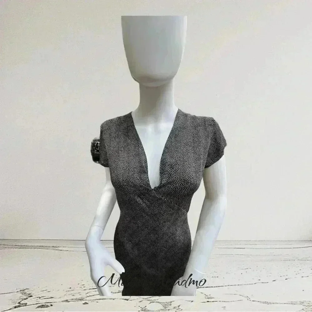 ~Casual Corner~ Beautiful Silk Dress - Size 10 - Picture 2 of 10